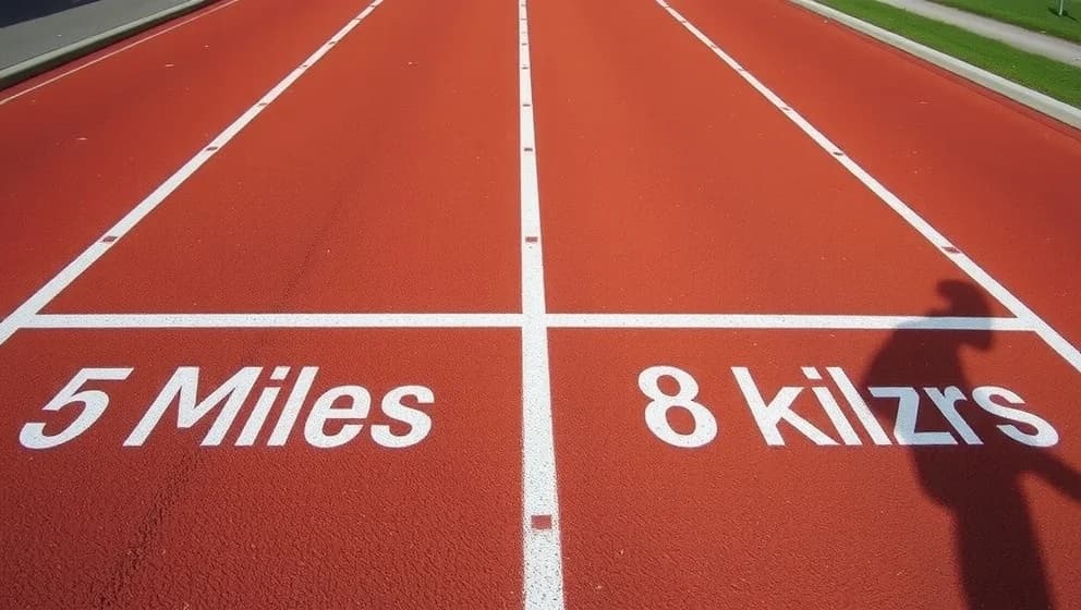 Hur många kilometer är 5 miles