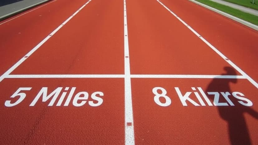 Hur många kilometer är 5 miles